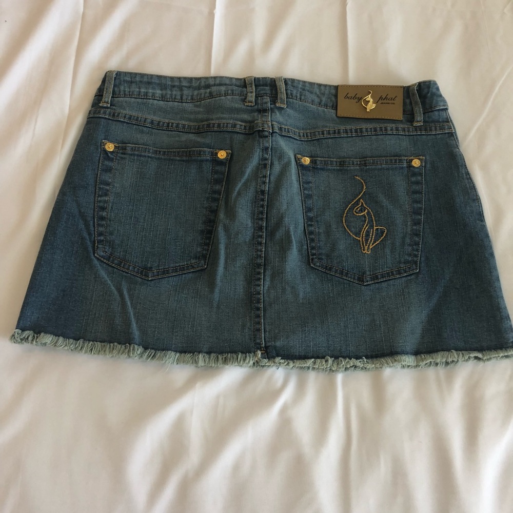 Baby Phat Blue Jeanskirt